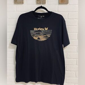 Hurley men’s size large black t shirt
